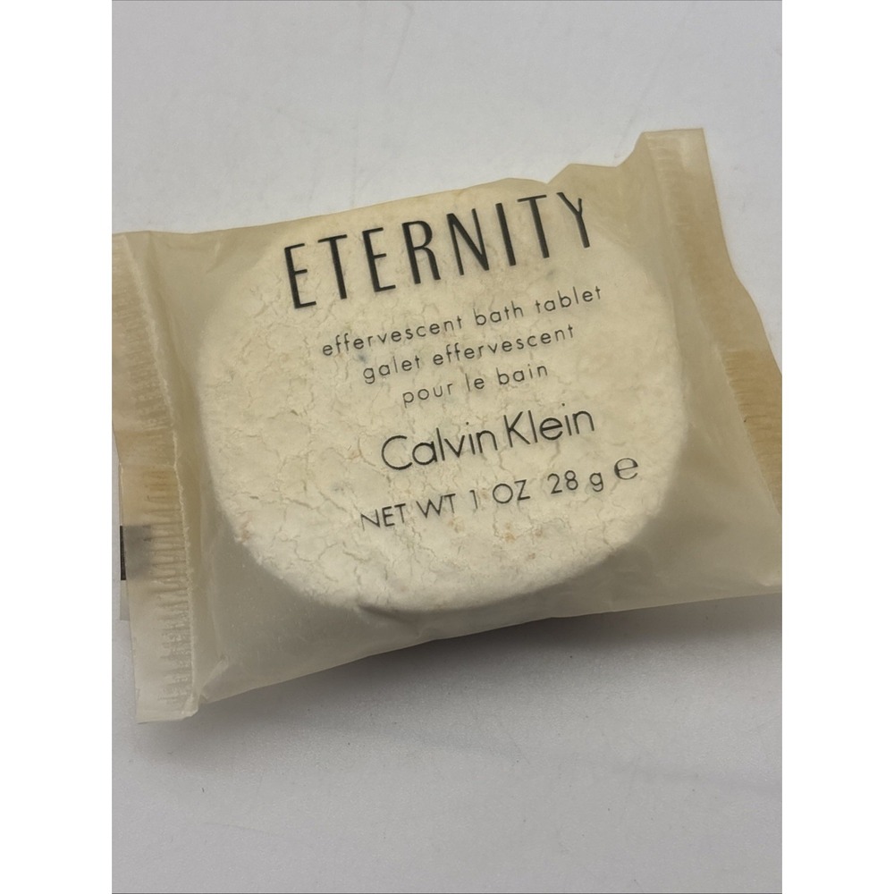Calvin Klein eternity bath tablet new old stock 1 ounce RARE